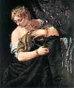 VERONESE (Paolo Caliari) Lucretia  qwr oil painting artist